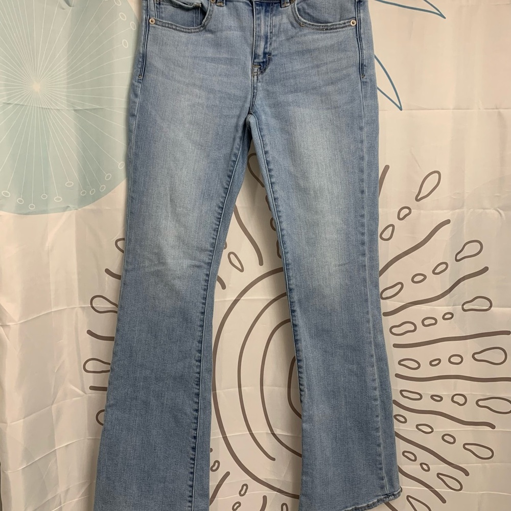 American Eagle Outfitters Light Blue Flare Jeans